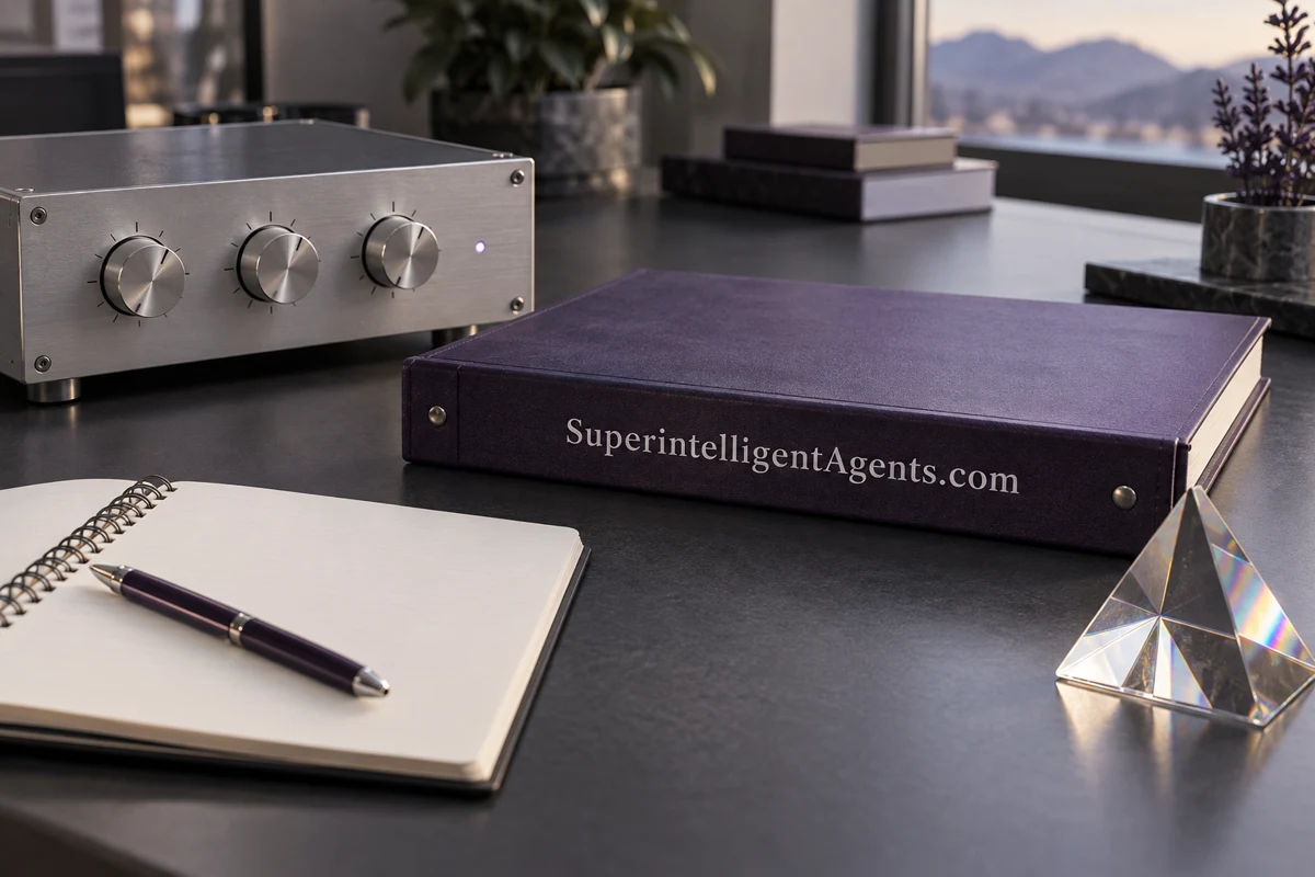 Precision controls and a SuperintelligentAgents.com nameplate